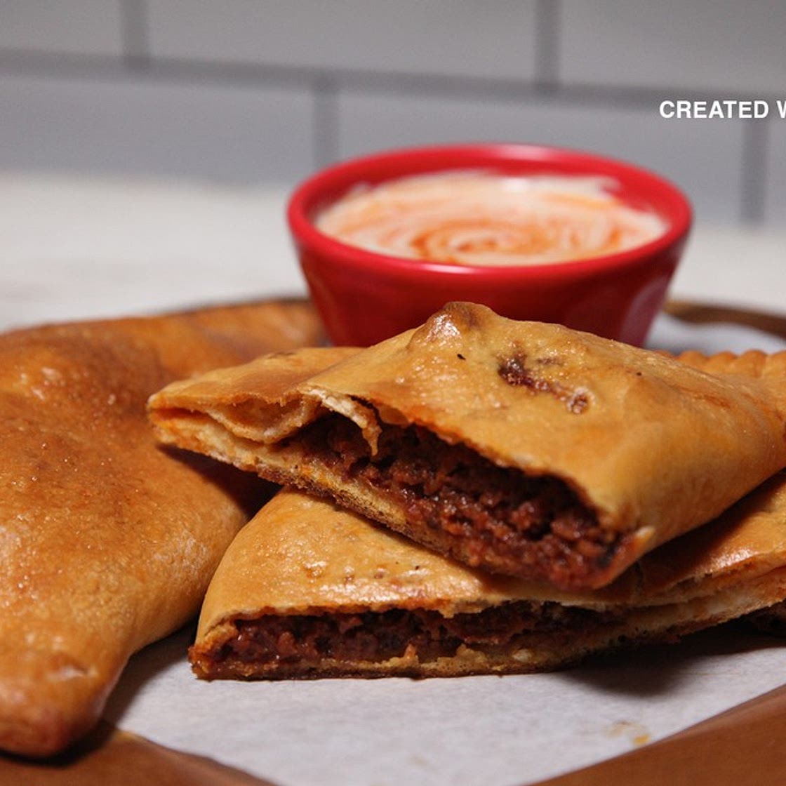 'Nduja Pizza Pockets Recipe