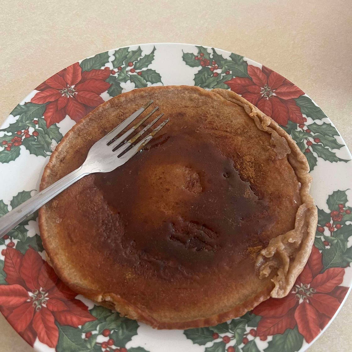 Whole wheat arepas a la Cubana