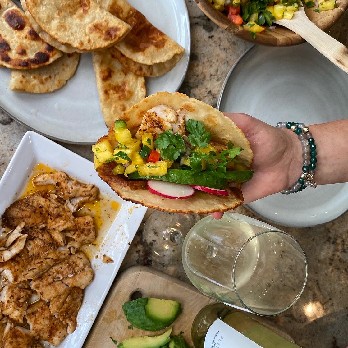 Pineapple Fish Tacos