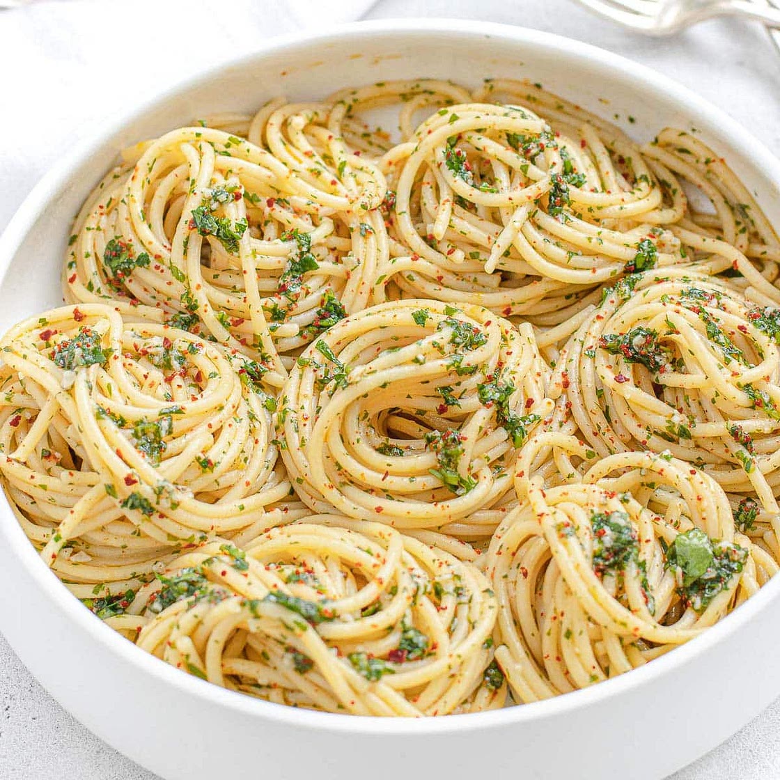 Spaghetti aglio e olio