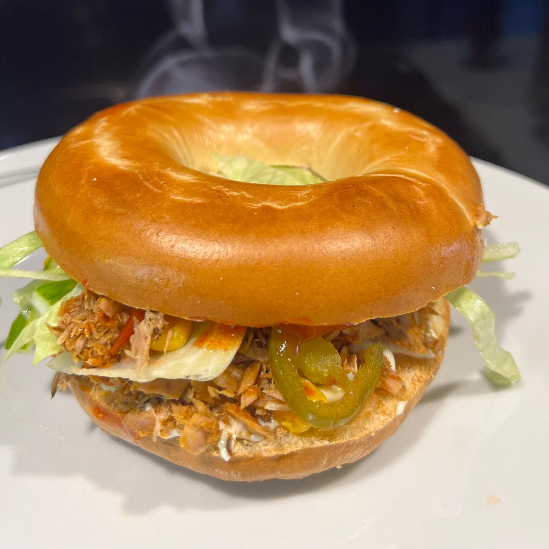 Tuna Bagel