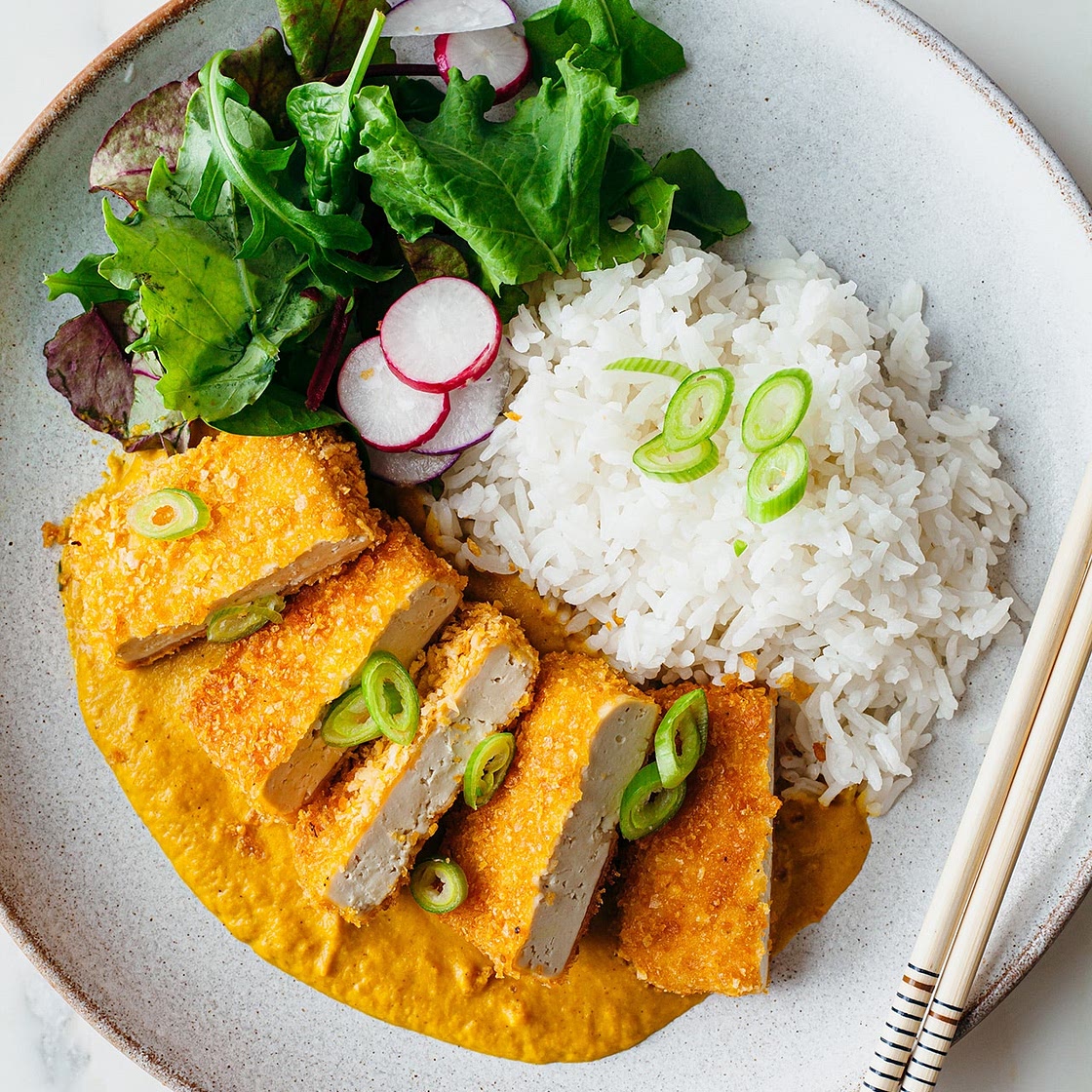 Tofu Katsu Curry