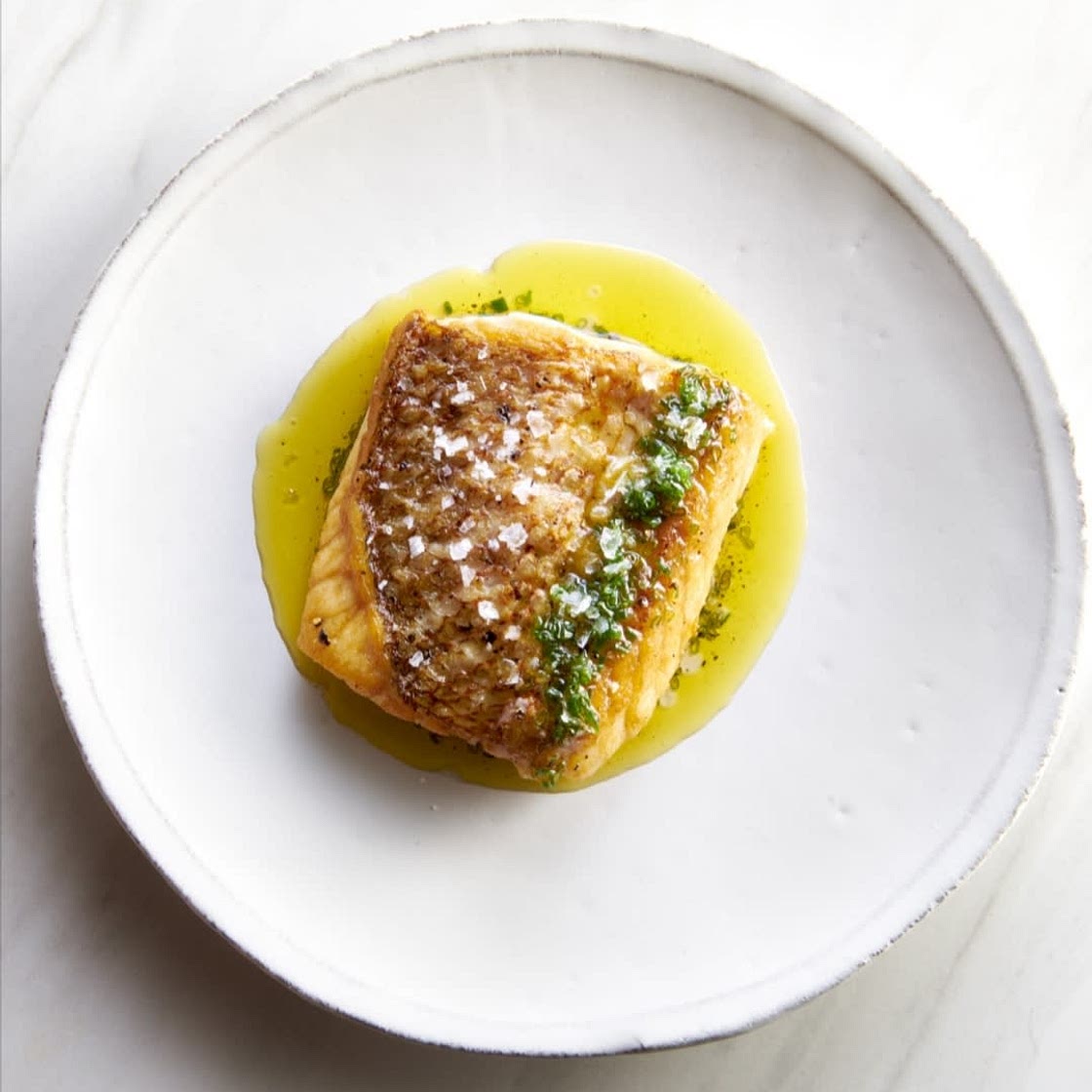 the easiest crispy skin fish
