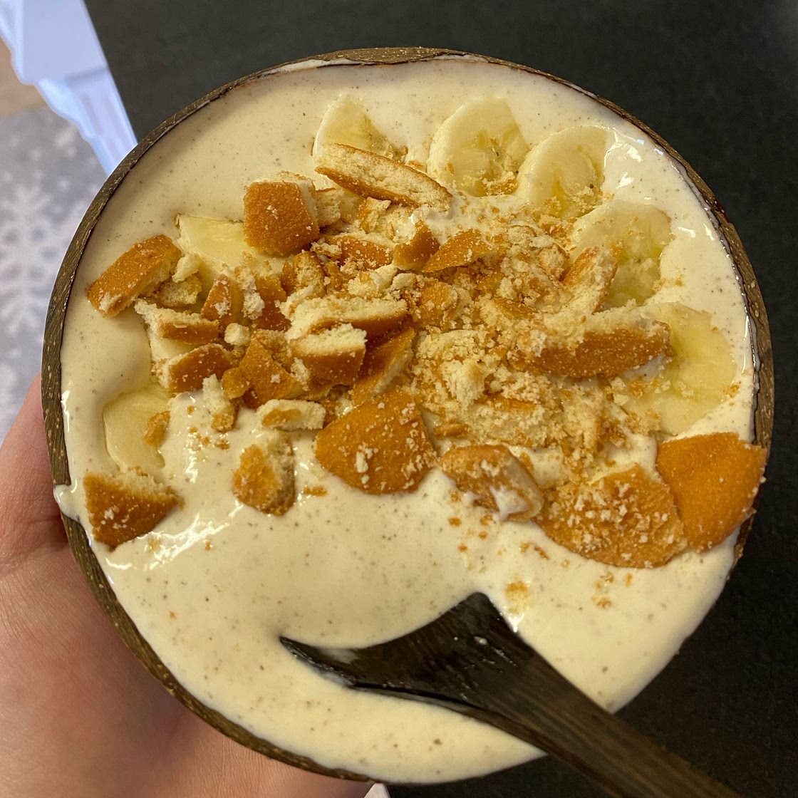 Banana Pudding Smoothie Bowl