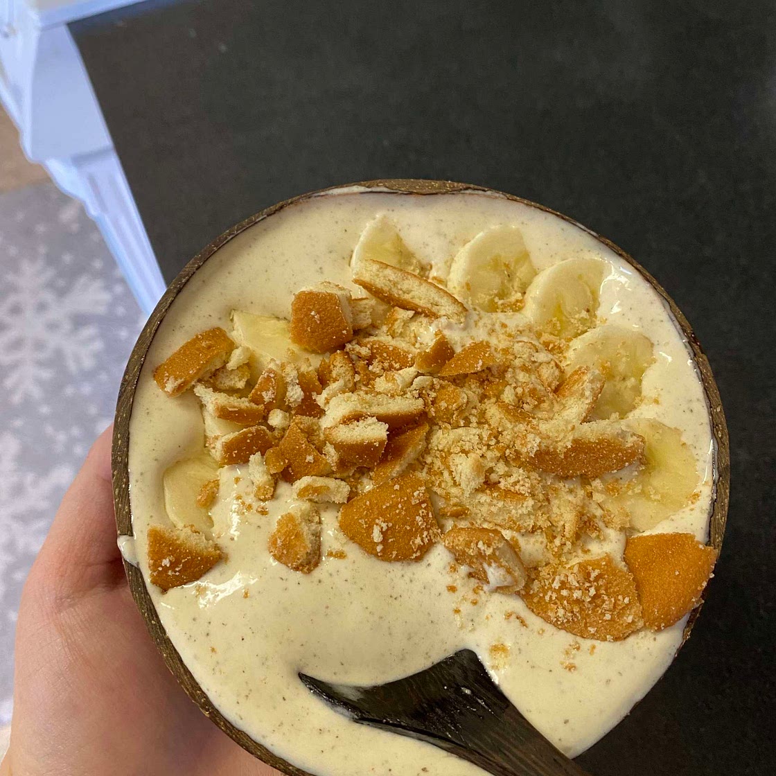 Banana Pudding Smoothie Bowl