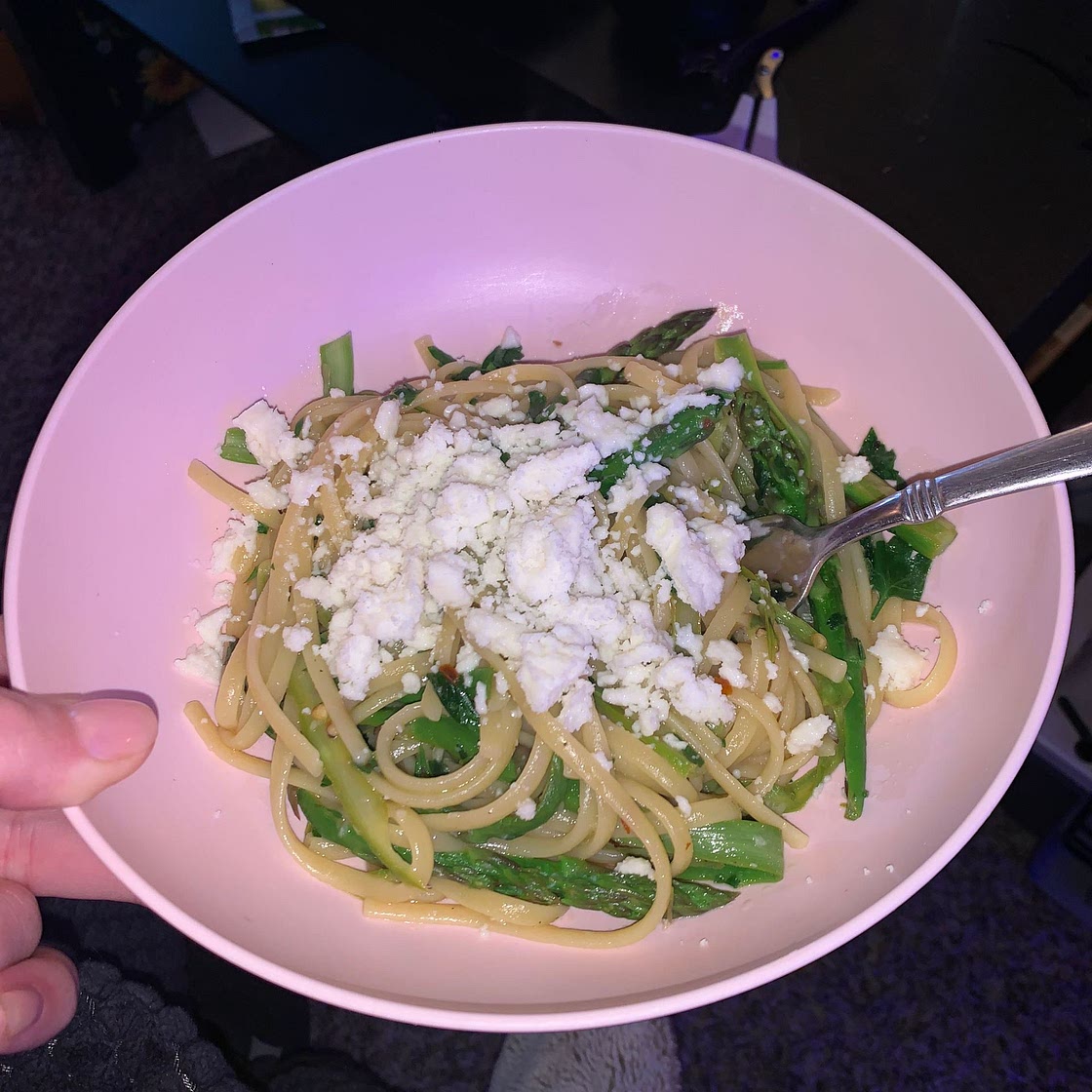 Asparagus Aglio e Olio — Cafe Hailee