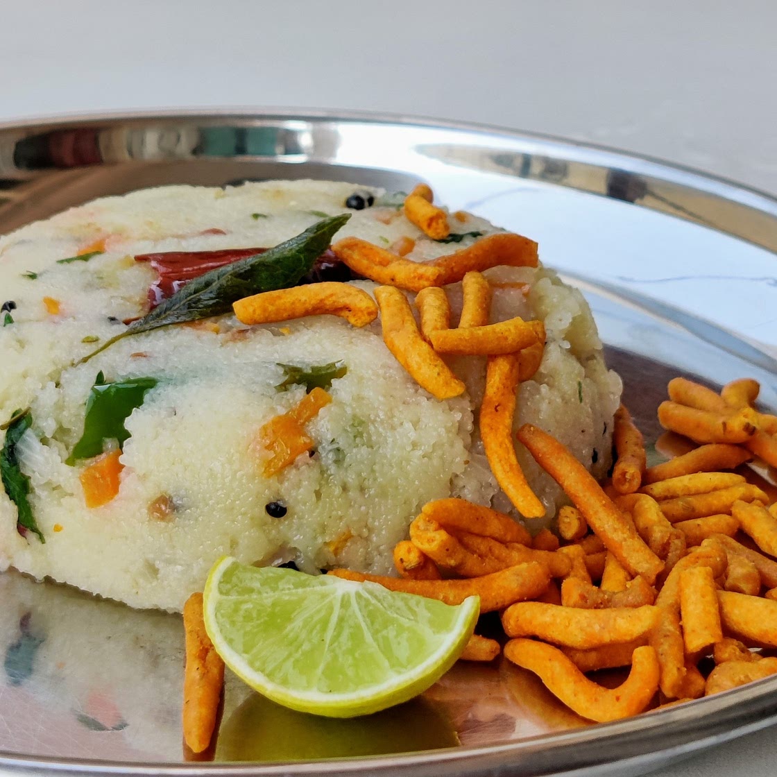 Rava upma (semolina porridge)