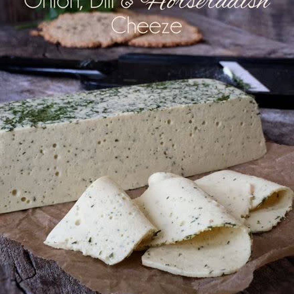 Onion Dill & Horseradish Cheese (Vegan)