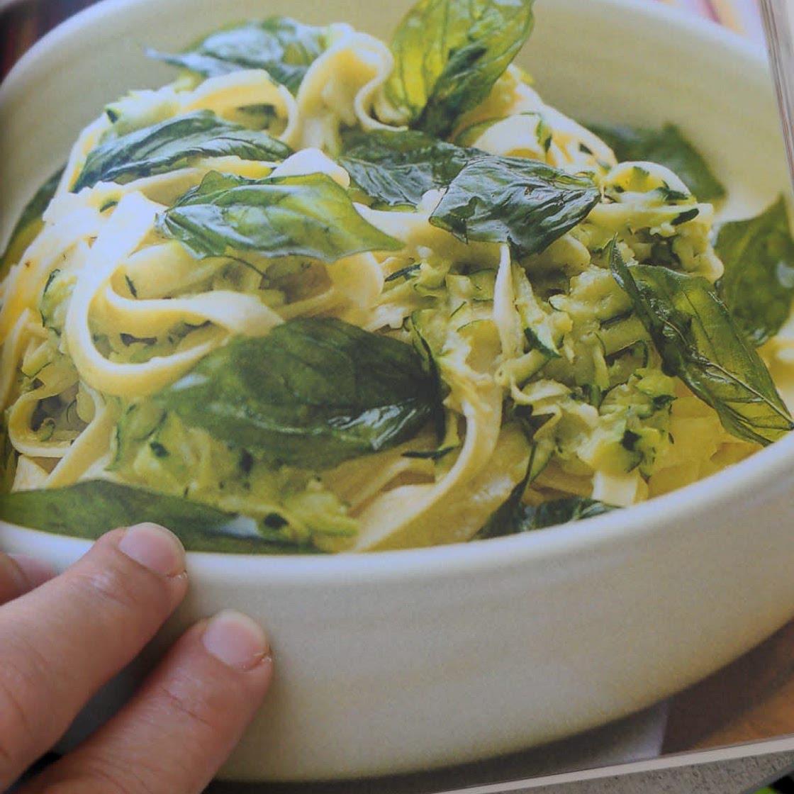 Fettuccine aux courgettes