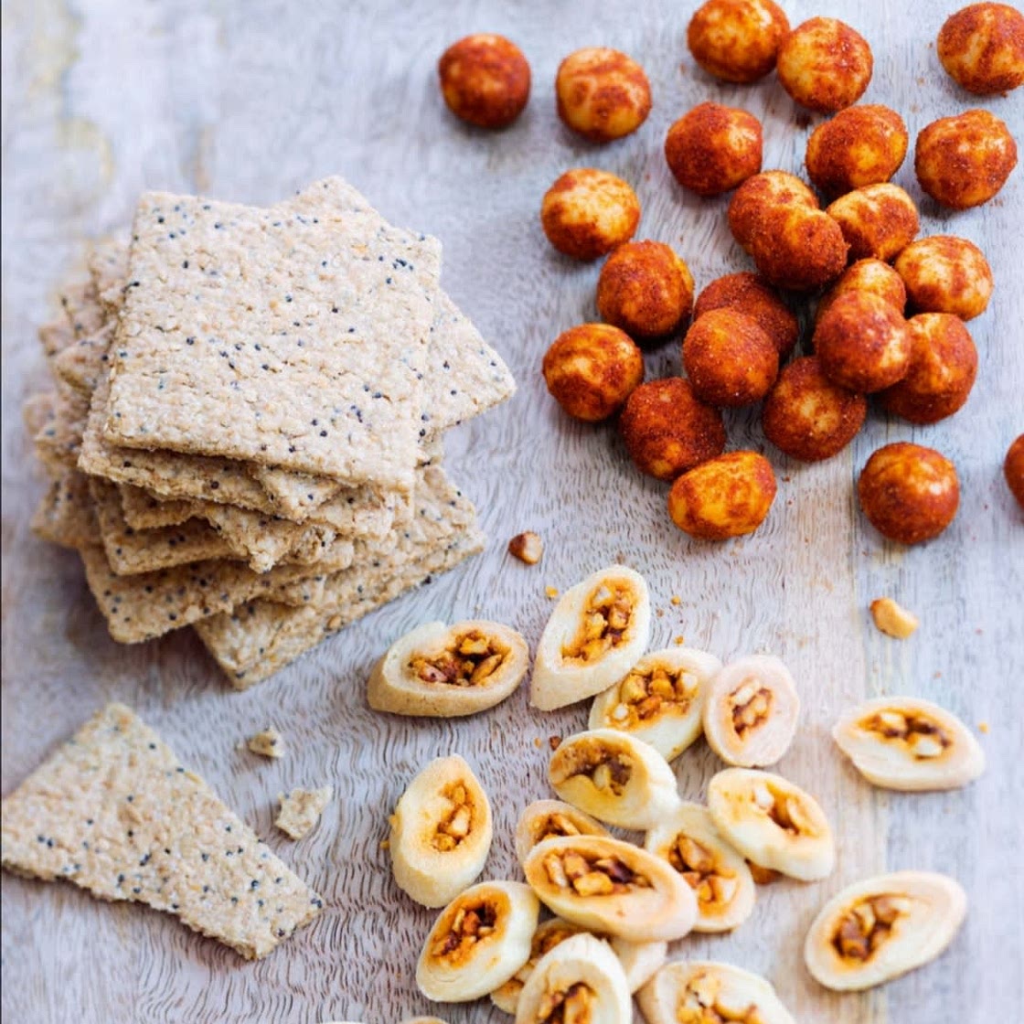 Noix de macadamia au piment