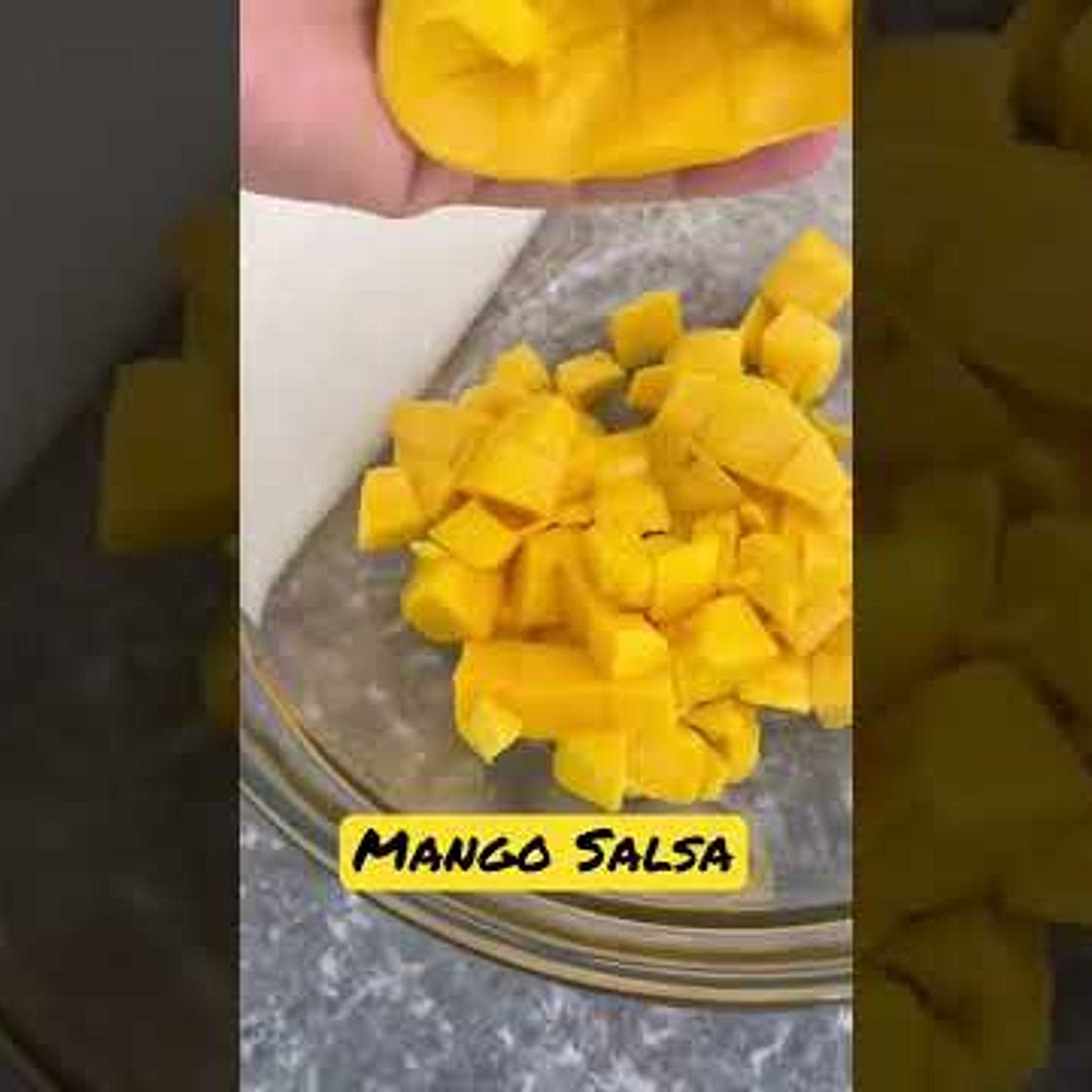 Easy Mango Salsa with Cilantro and Lime