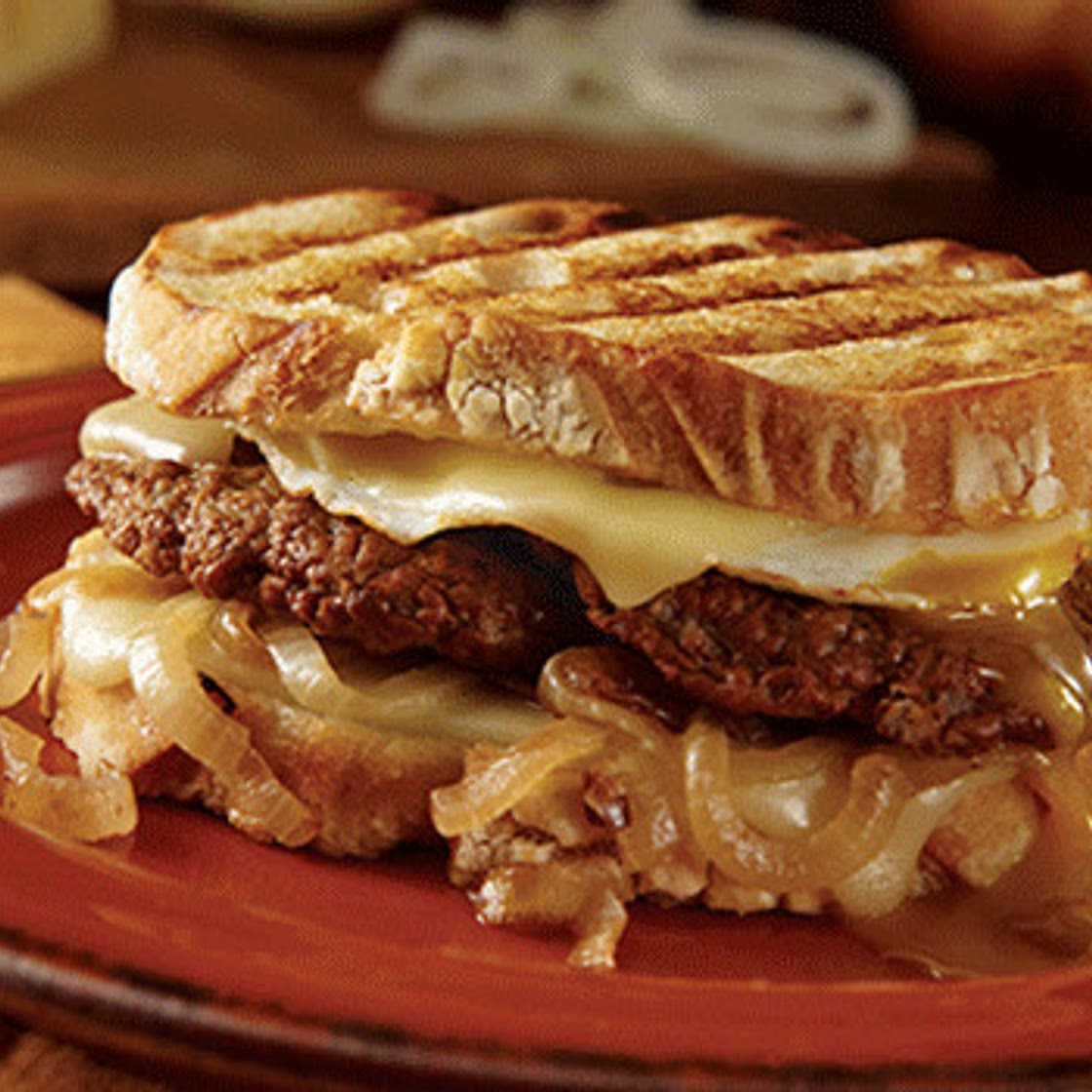 "Brinner" Patty Melt
