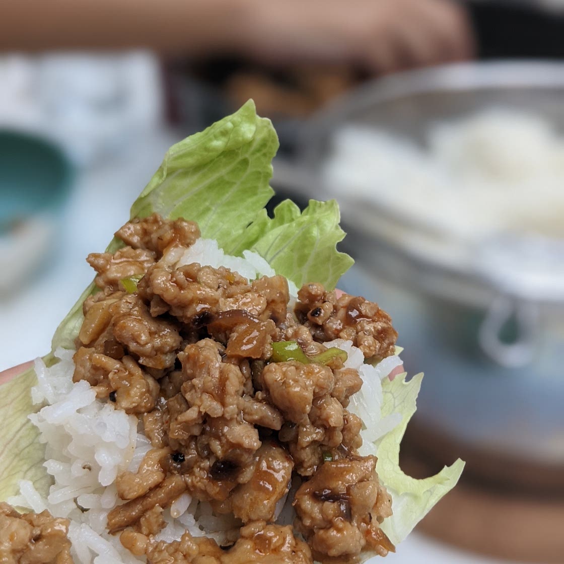 Asian Chicken Lettuce Wraps