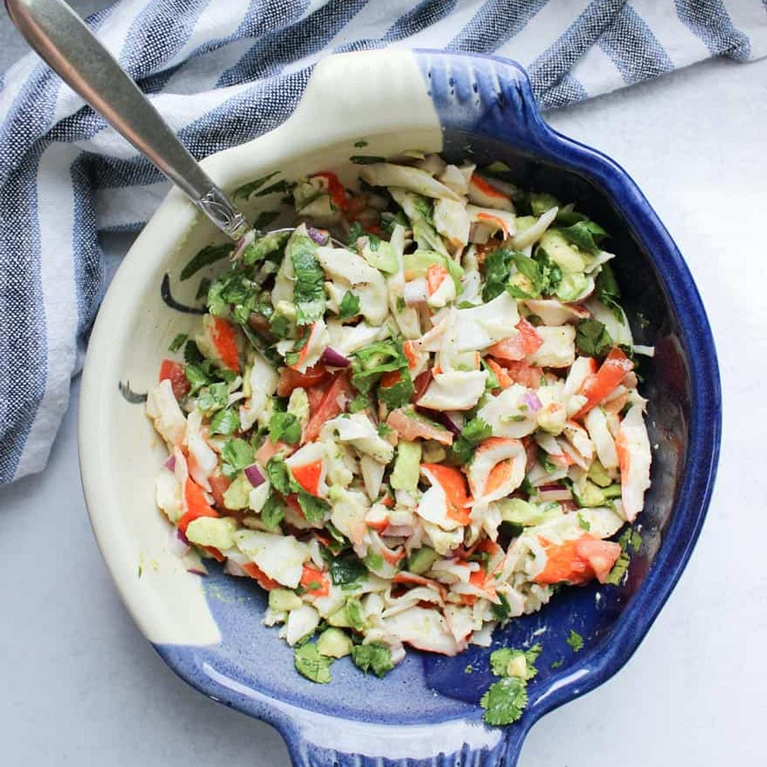 Imitation Crab Ceviche