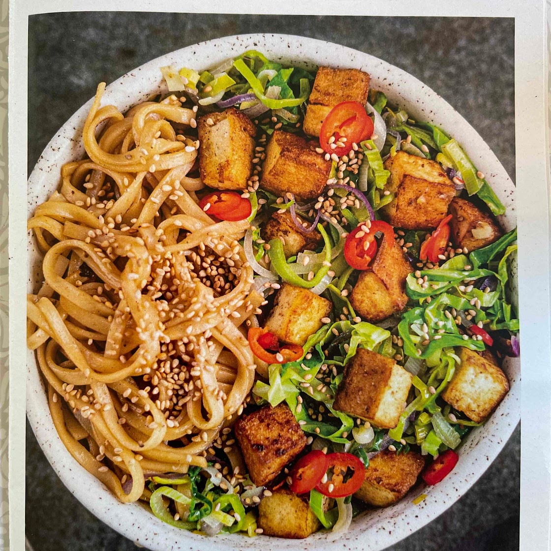 Yaki Udon Noodles & Five Spice Pak Choi