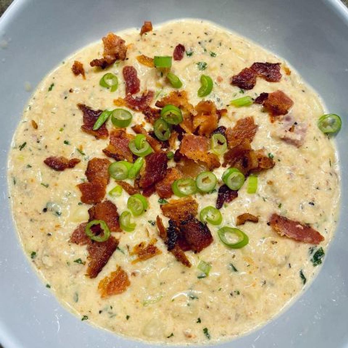 Shrimp corn chowder 🦐🌽