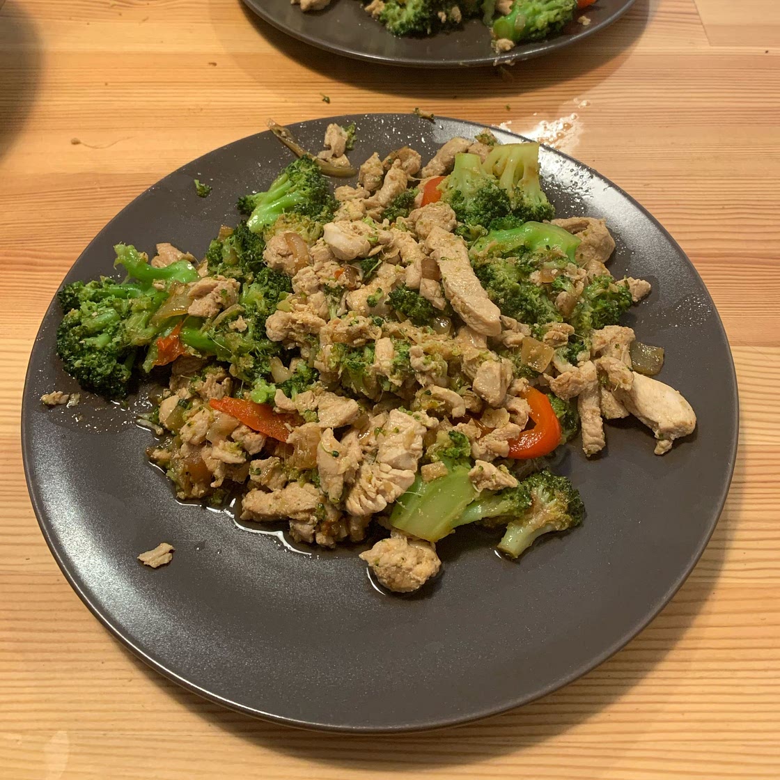 Keto Low Carb Chicken Stir Fry