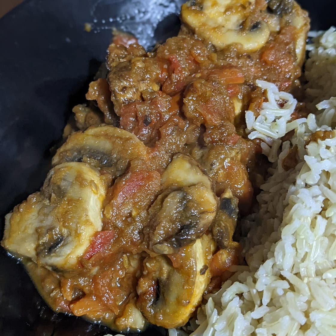 TGIF – Mushroom Bhuna