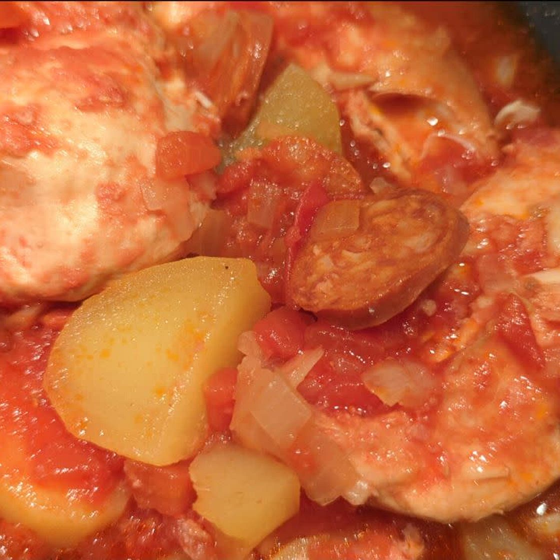 Chicken and Chorizo Casserole