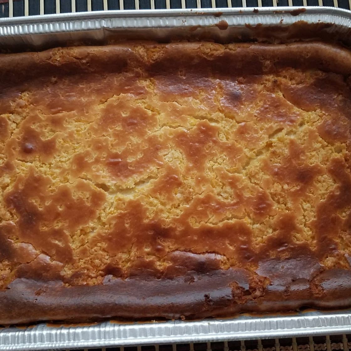 Simple Lemon Sugar Burnt Basque Cheesecake