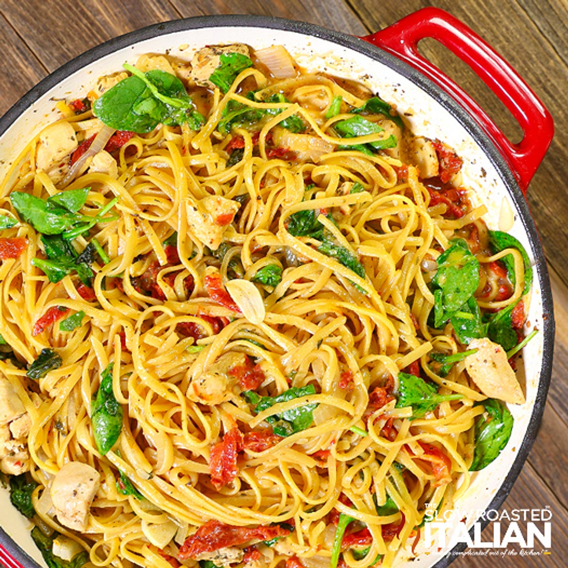 Cheesy Chicken Pasta + Video