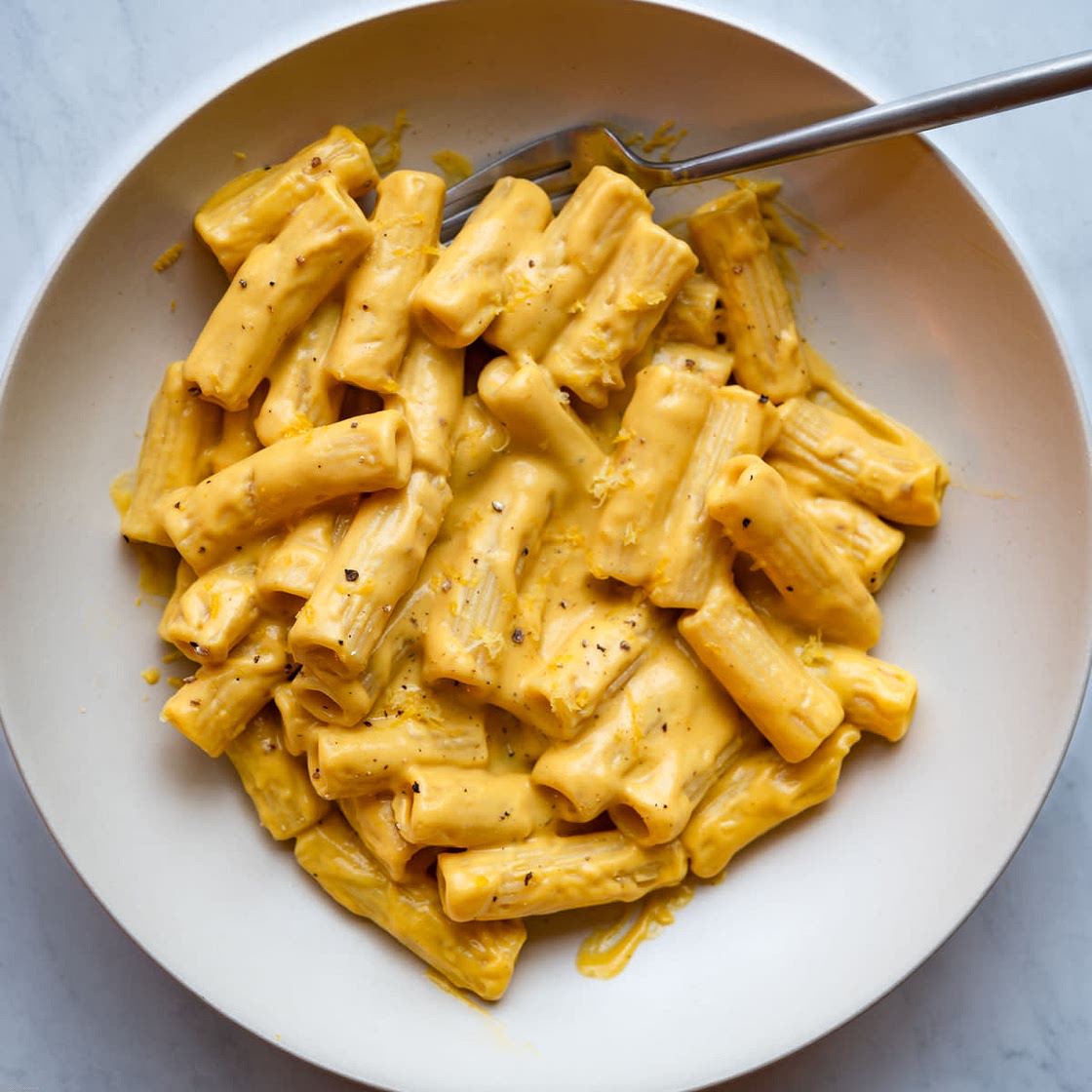 Creamy Dairy-Free Vegan Lemon Pasta (No Nuts)