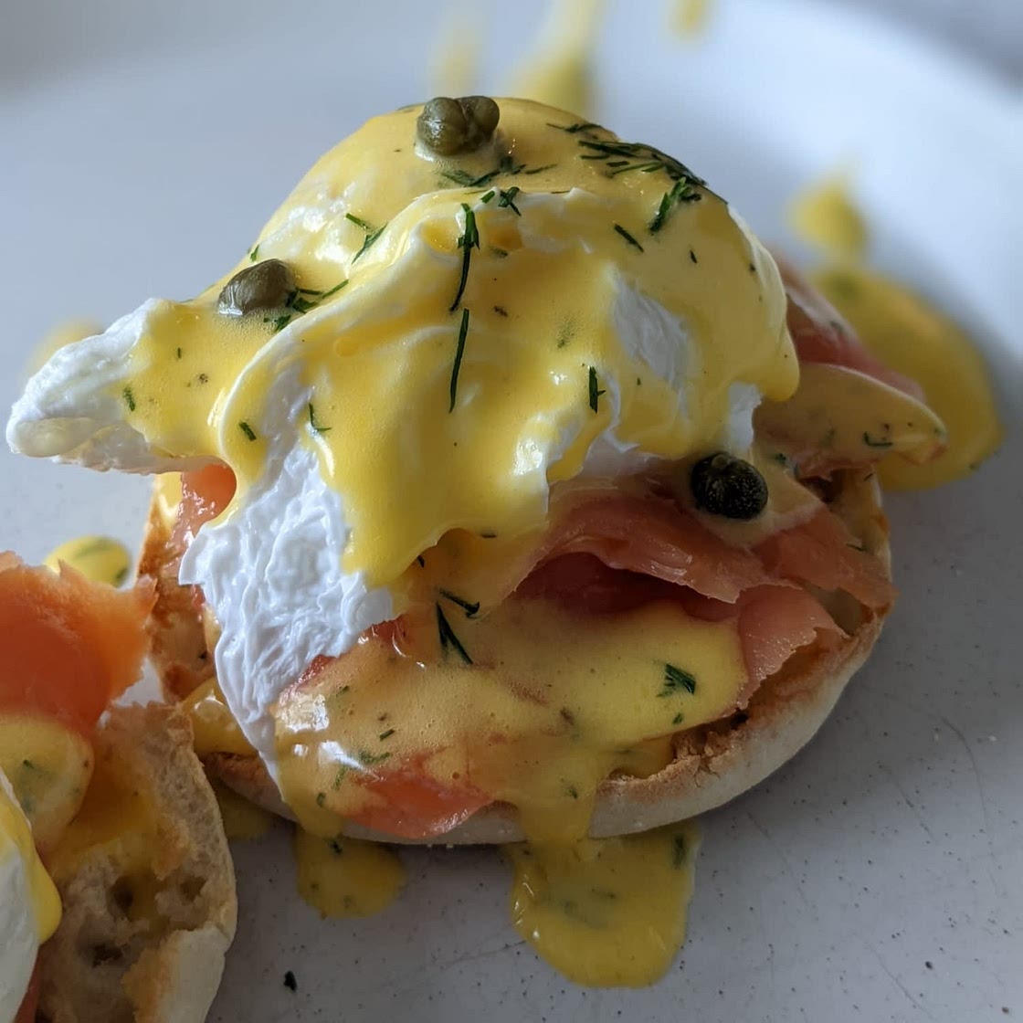 Smoked Salmon Eggs Benedict