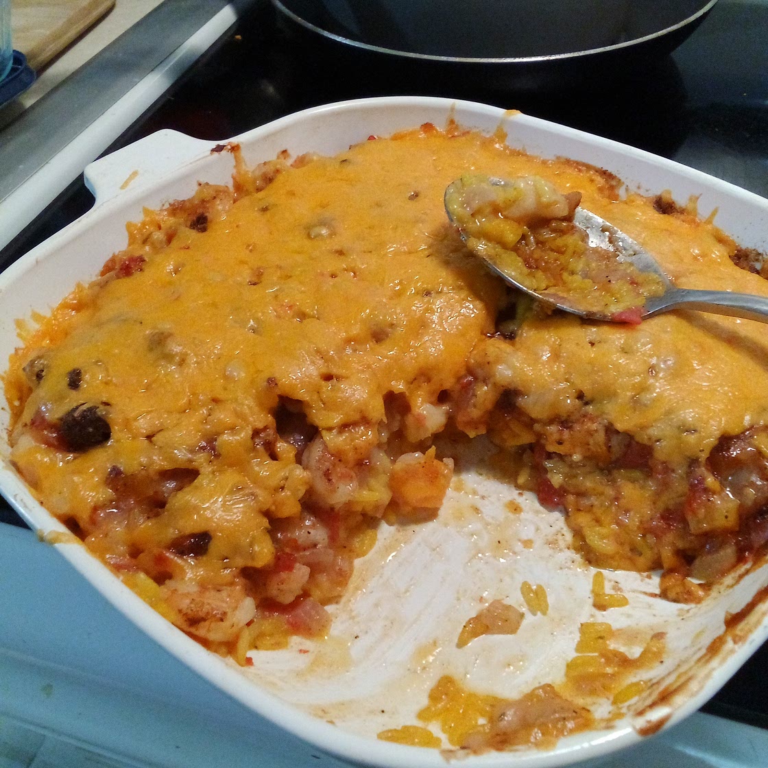 Cajun Shrimp Casserole