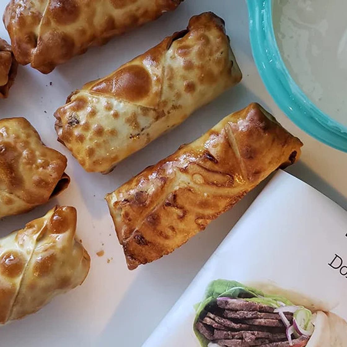 Donair Egg Rolls