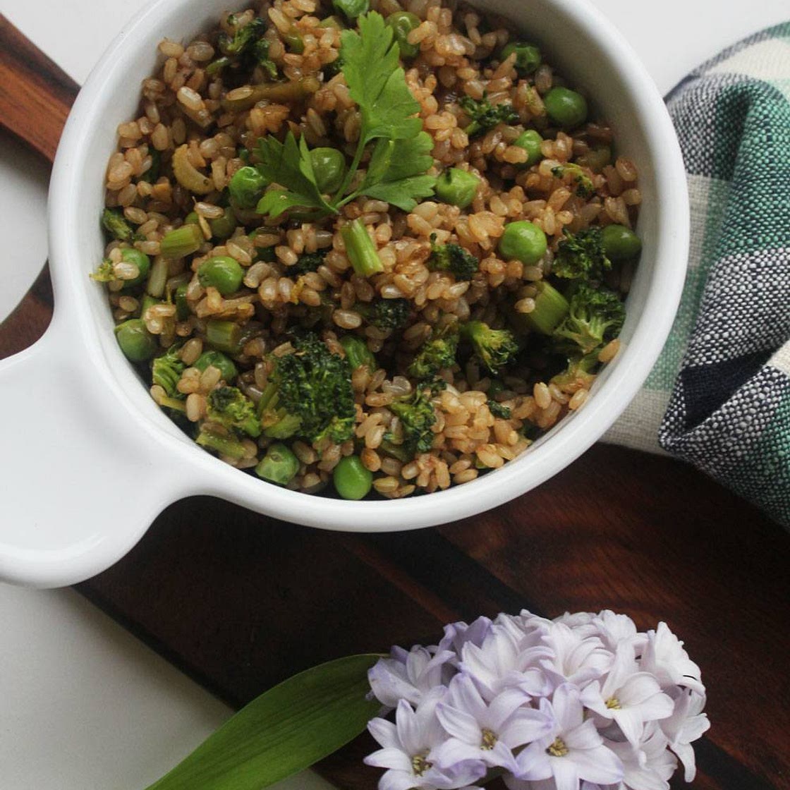 Recipe: Homemade Take On Green Fried Rice Takeout