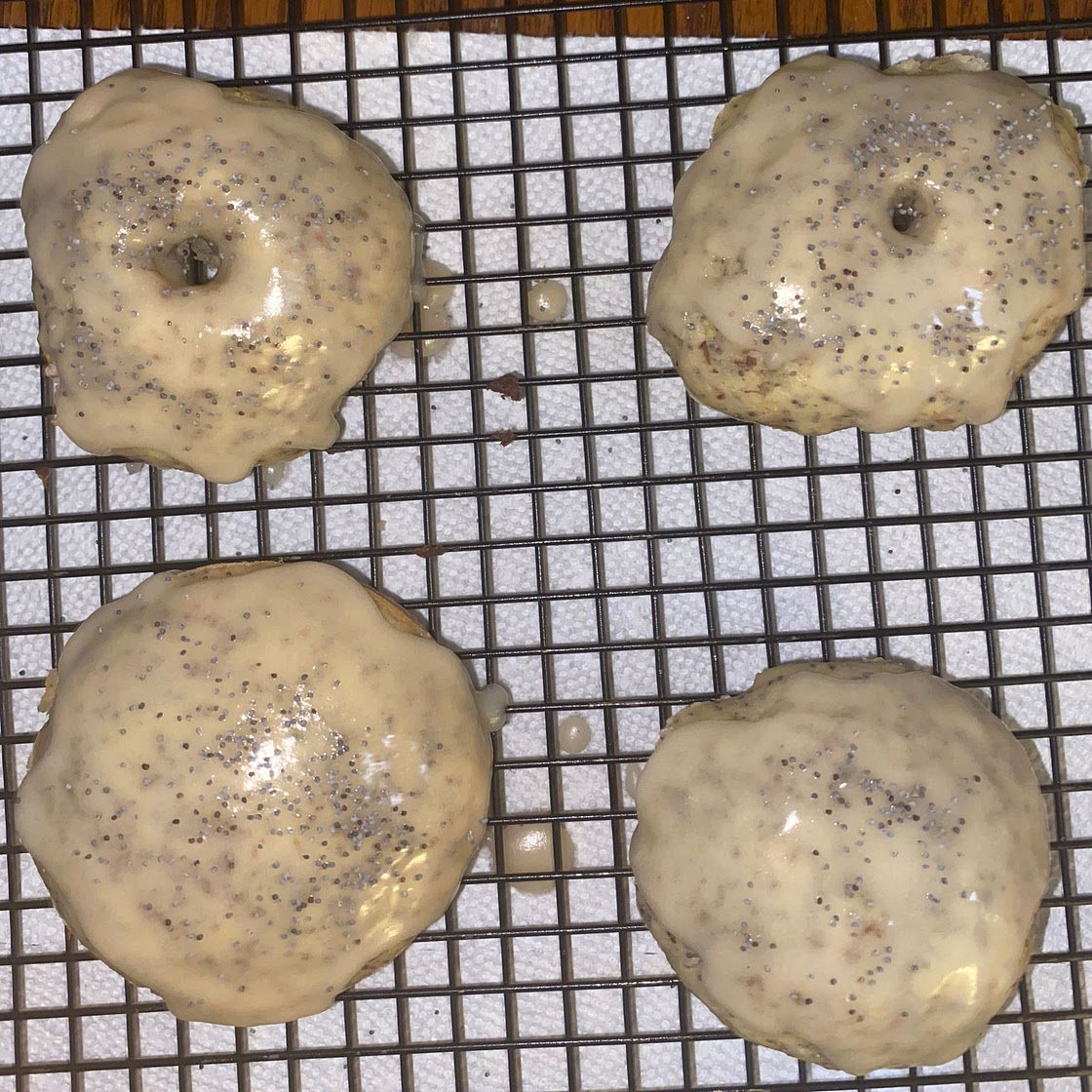 Lemon Poppy Seed Donuts