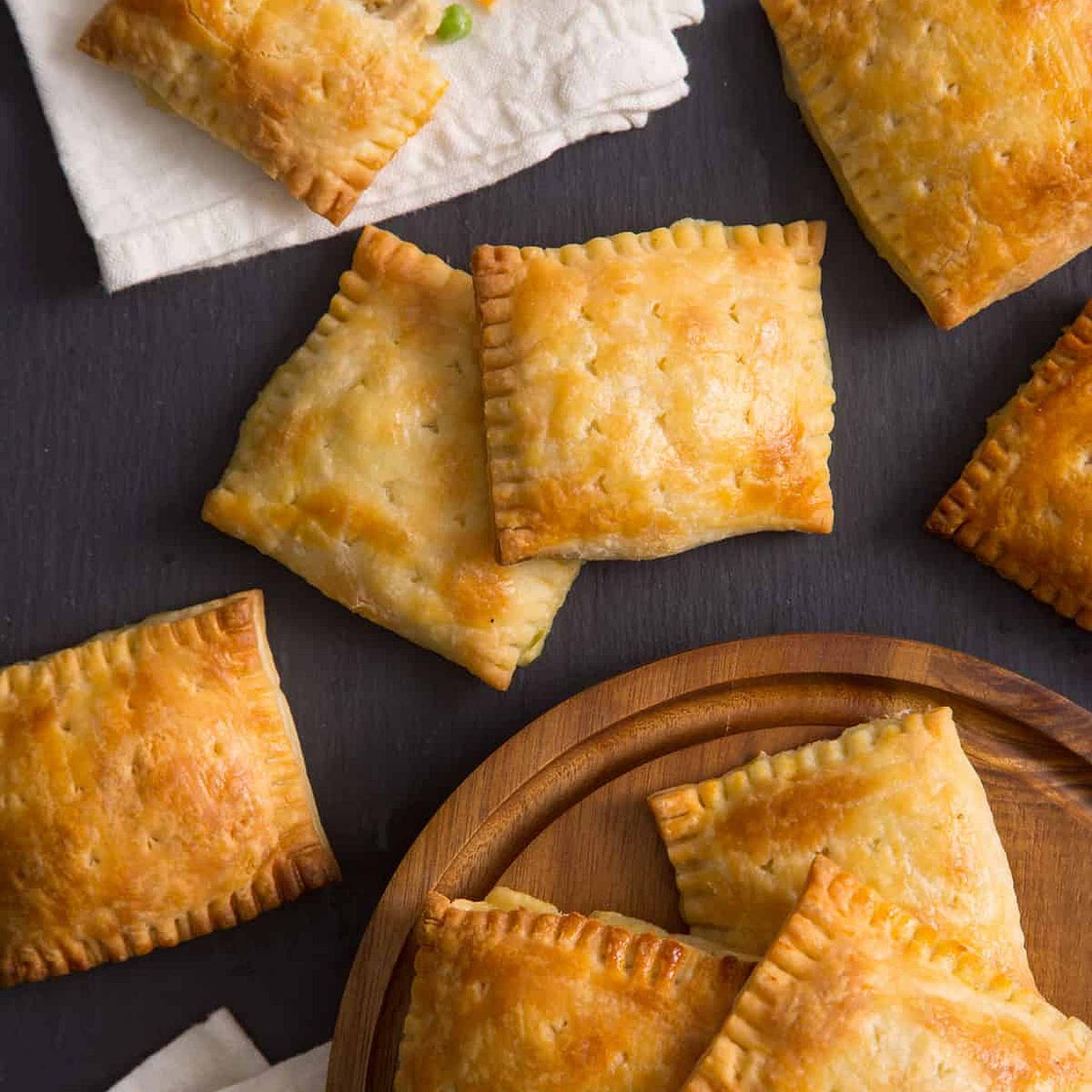 Chicken Pot Pie Hand Pies