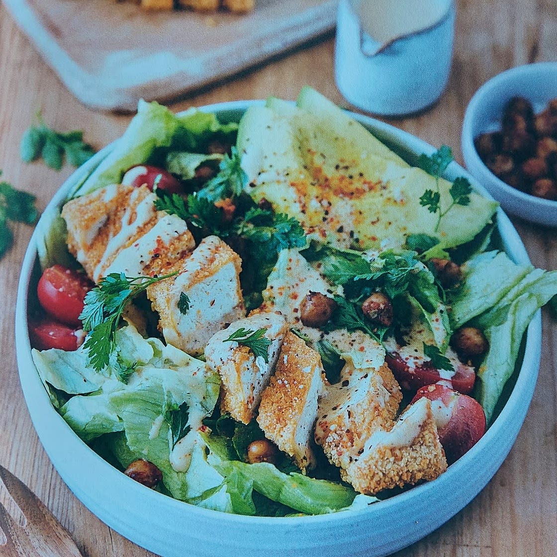Salade césar vegan