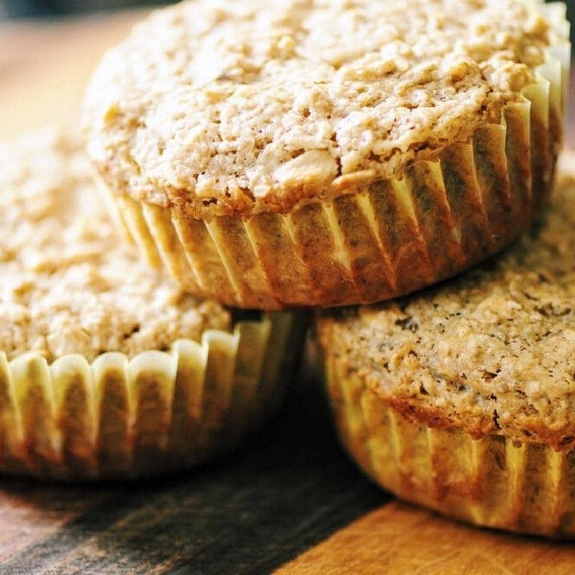 Gluten Free Strawberry Oatmeal Muffins