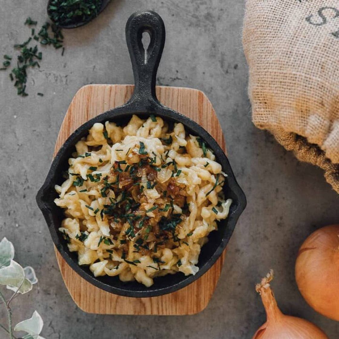 Käsespätzle (Austrian style Mac & Cheese)