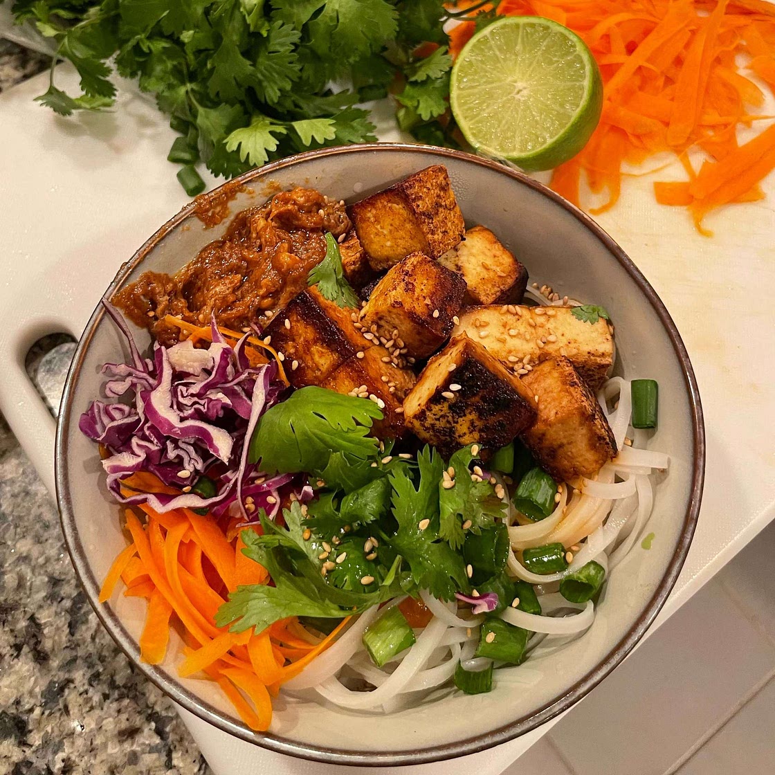 15 Minute Garlic Sesame Noodles