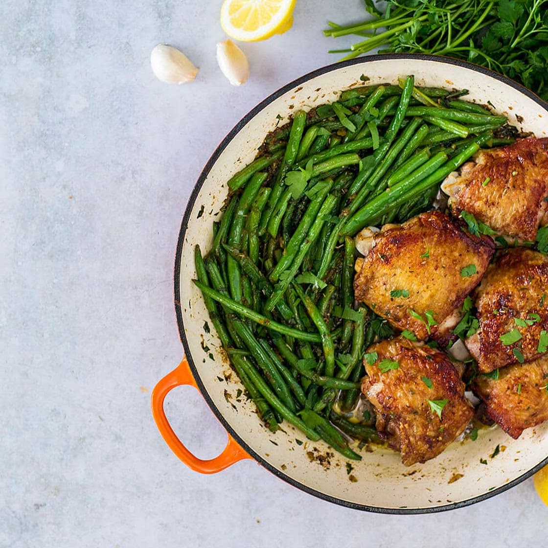 Easy Garlic Butter Keto Chicken Thighs