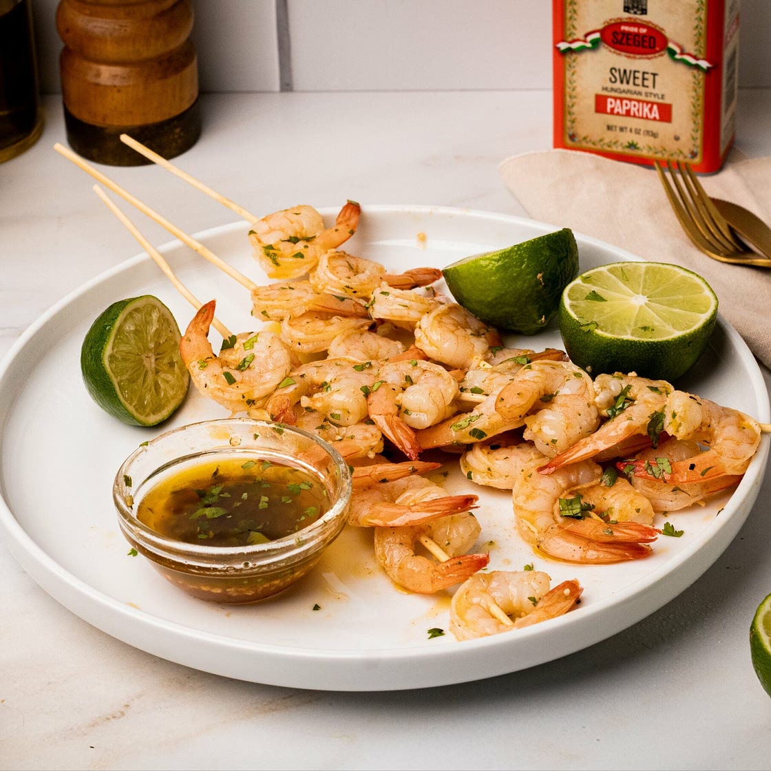 The Best Shrimp Marinade Recipe - Honey, Lime & Garlic