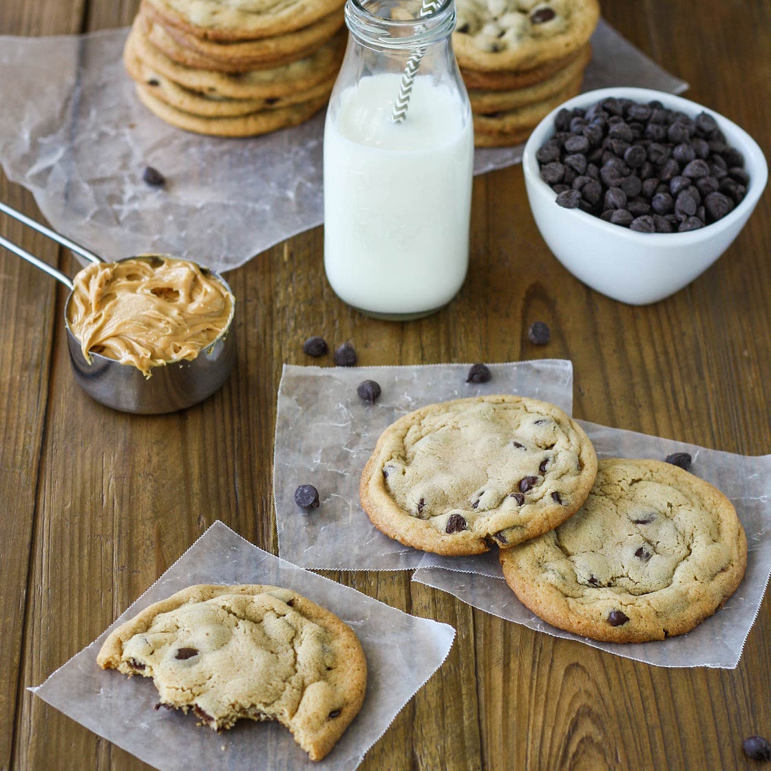 Peanut Butter Chocolate Chip Cookies