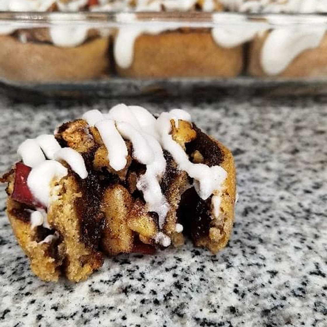 Rollitos de manzana, canela y nuez 🥰