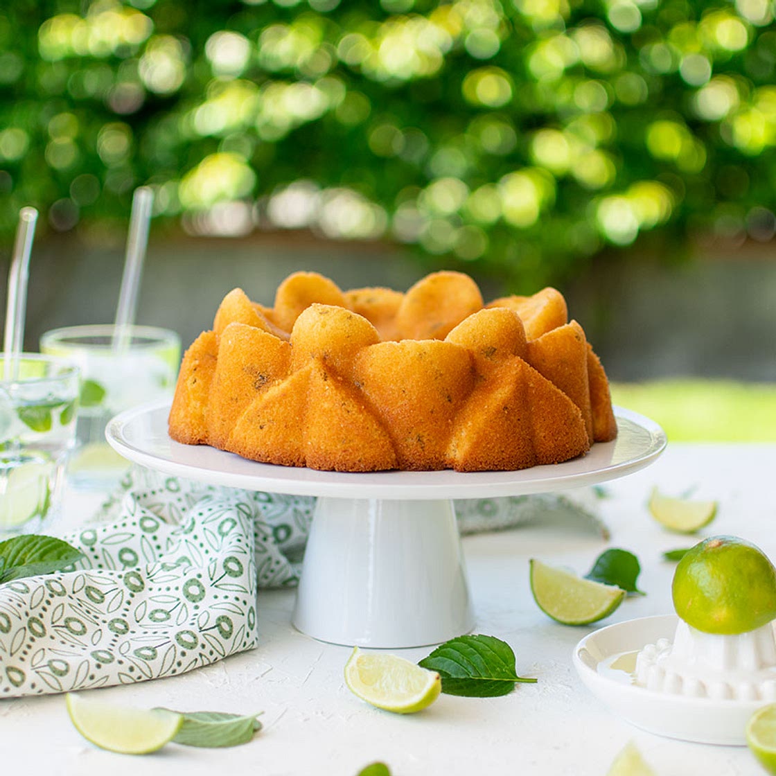 Mojito Bundt Cake 