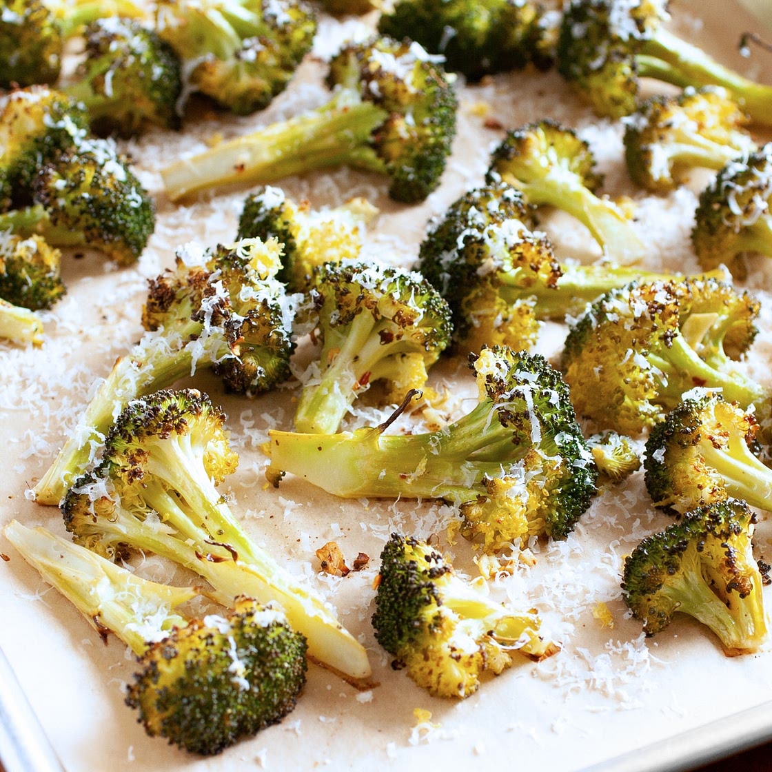 Roasted Lemon Garlic Broccoli