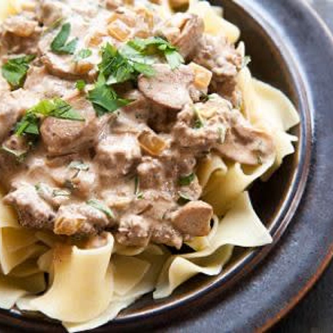 Hamburger Stroganoff