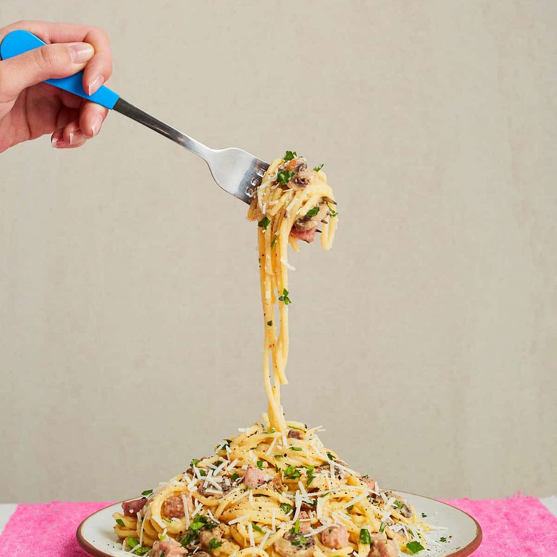 Spaghetti Carbonara - slimming world friendly