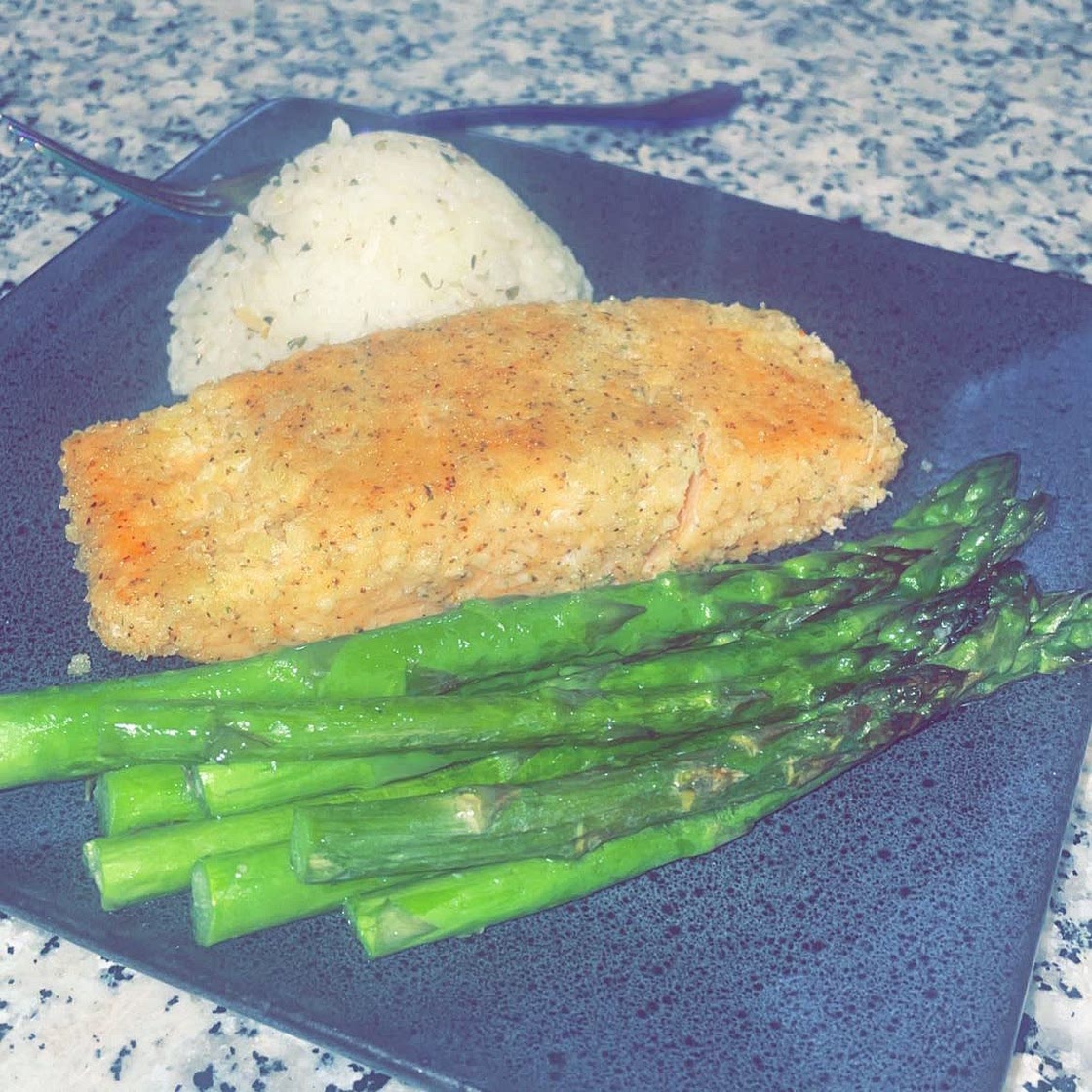 Parmesan Crusted Salmon Recipe by Tasty