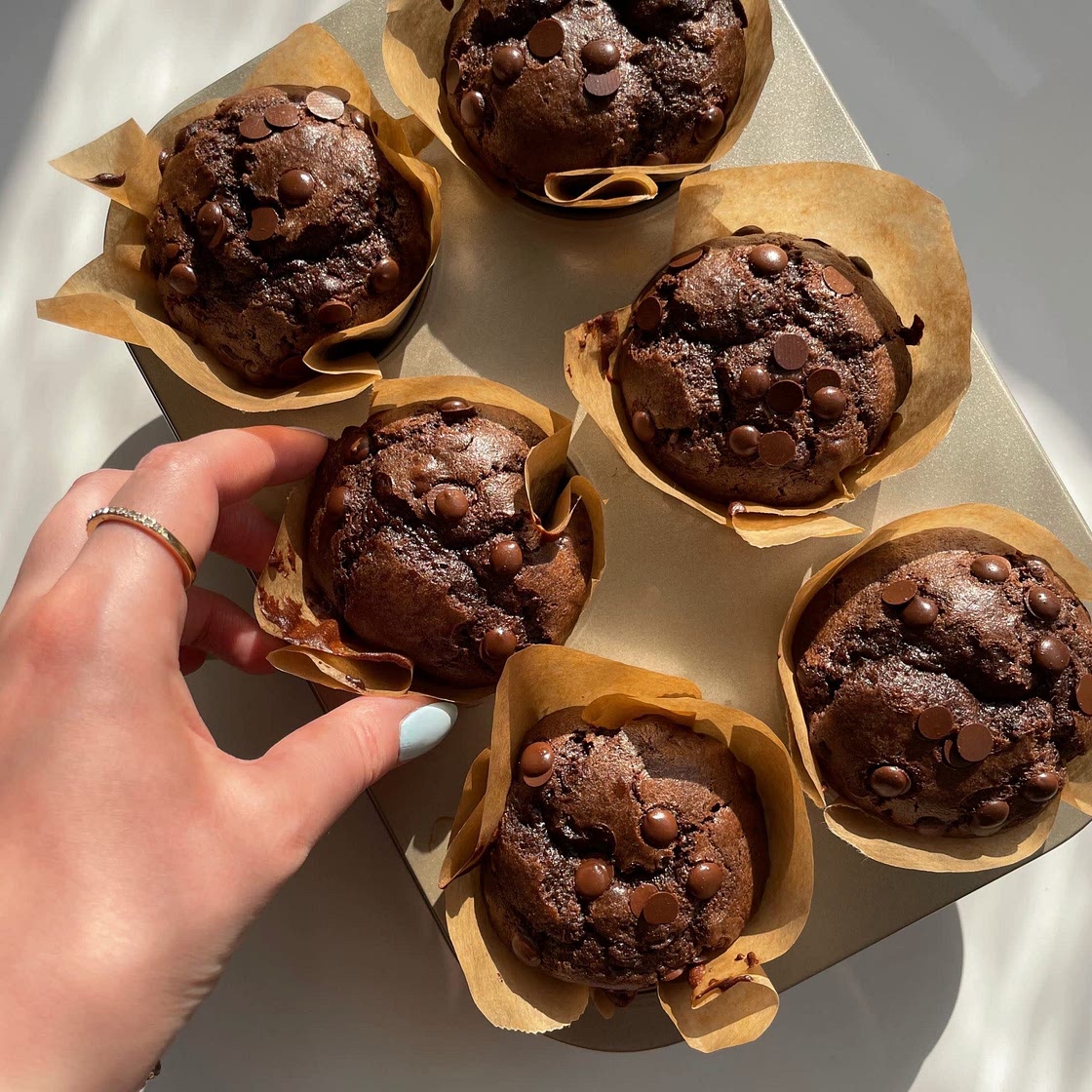Muffin de chocolate