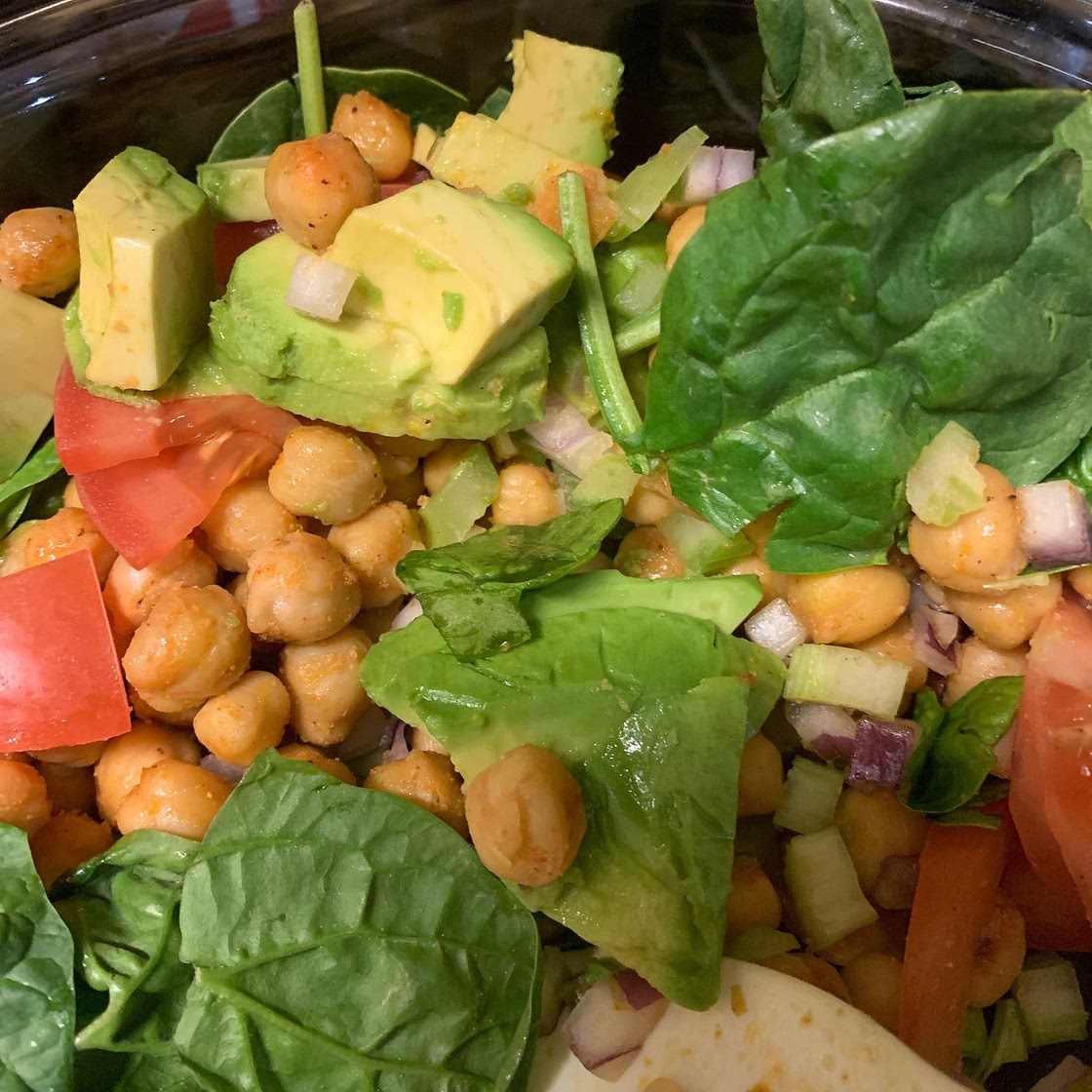 Buffalo Chickpea Salad