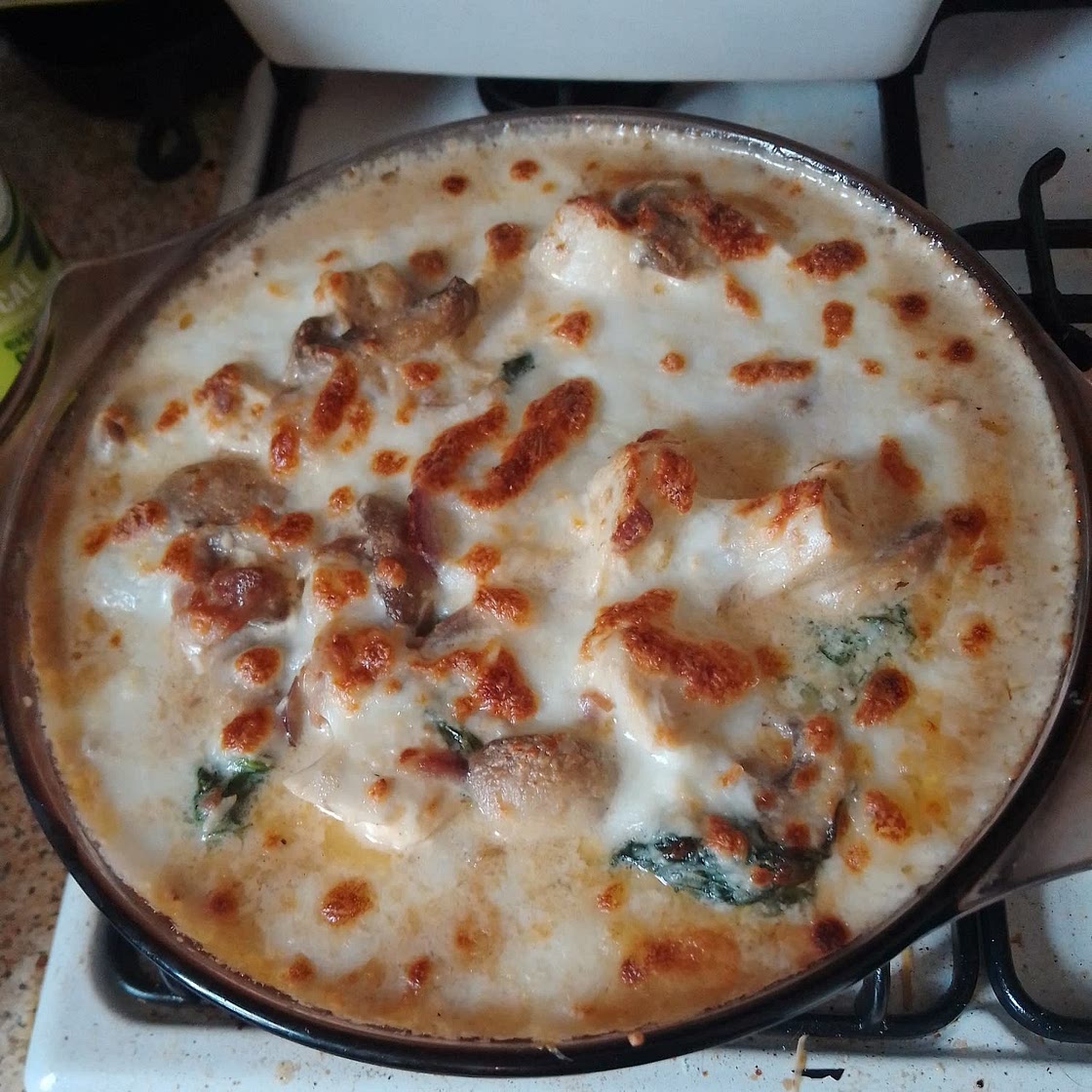 Keto Chicken Cheese Bake