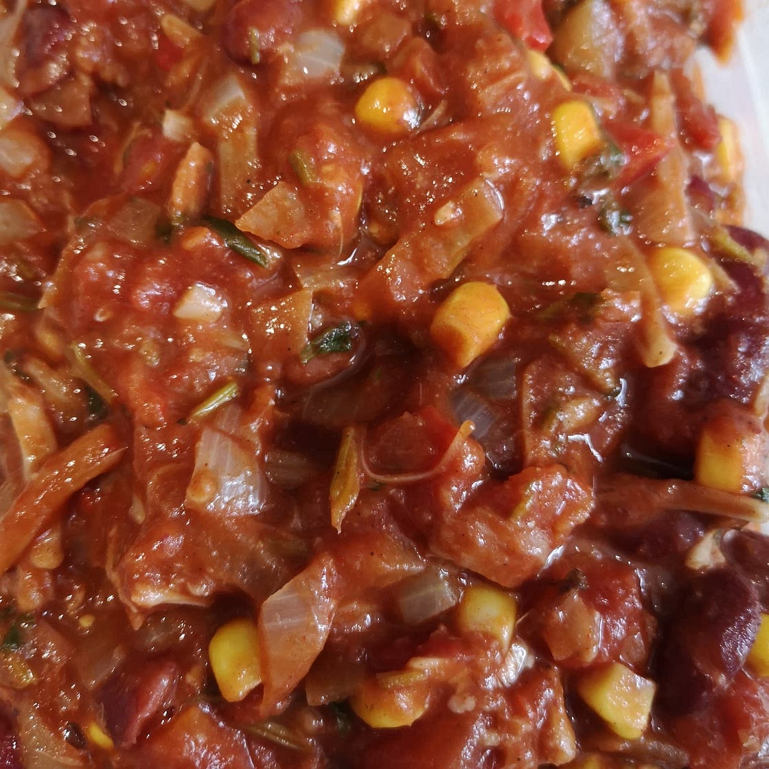 Versatile veggie chilli