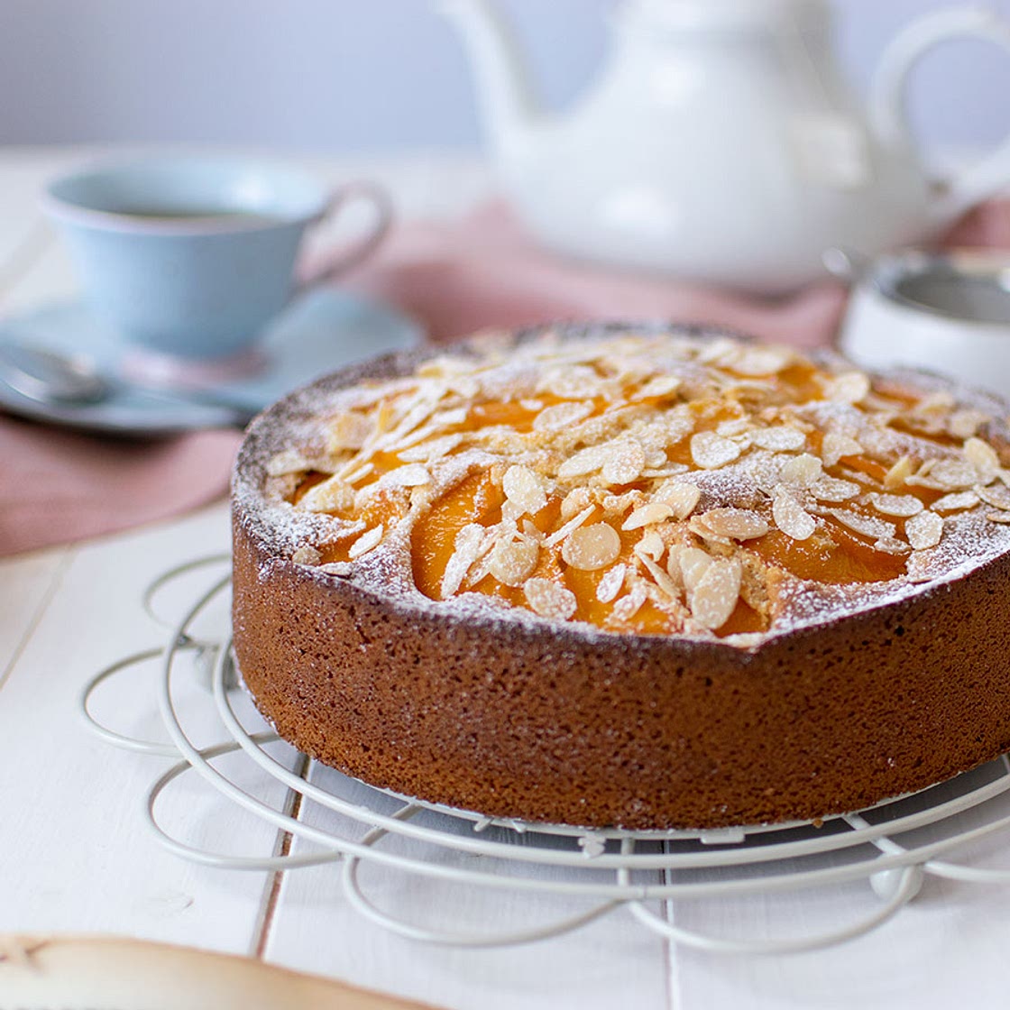 Torta alle Pesche e Mandorle